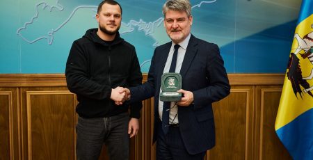 Микола Калашник провів зустріч із Надзвичайним і Повноважним Послом Французької Республіки в Україні Гаелем Весьєром