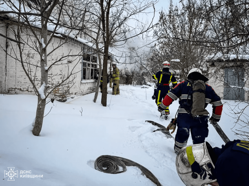 На Київщині за добу унаслідок пожеж загинуло четверо людей