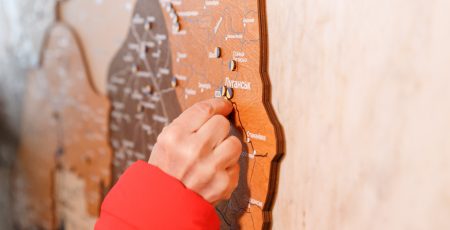 У День Державного Герба на станції метро «Золоті ворота» з’явилась інтерактивна мапа України (фото)