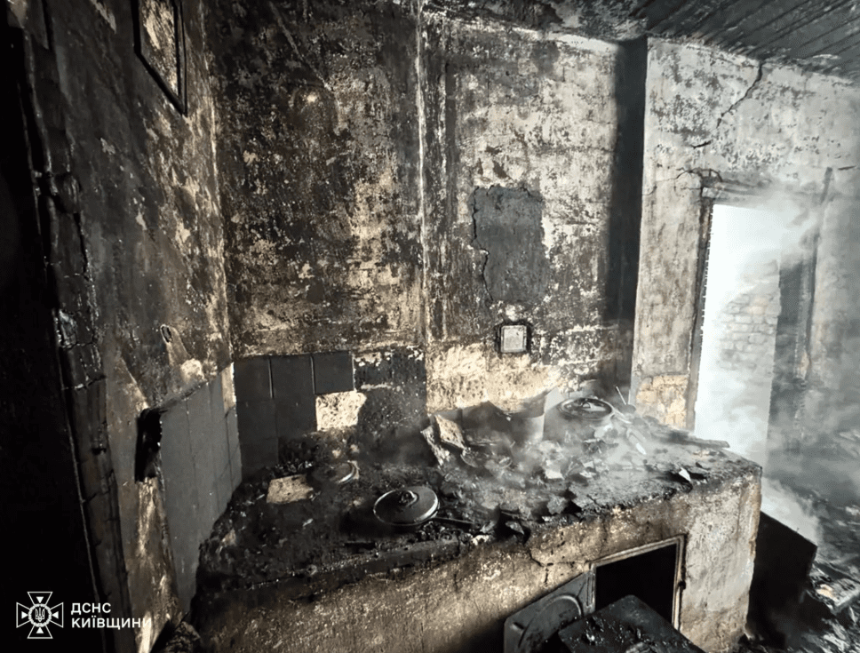На Київщині за добу унаслідок пожеж загинуло четверо людей
