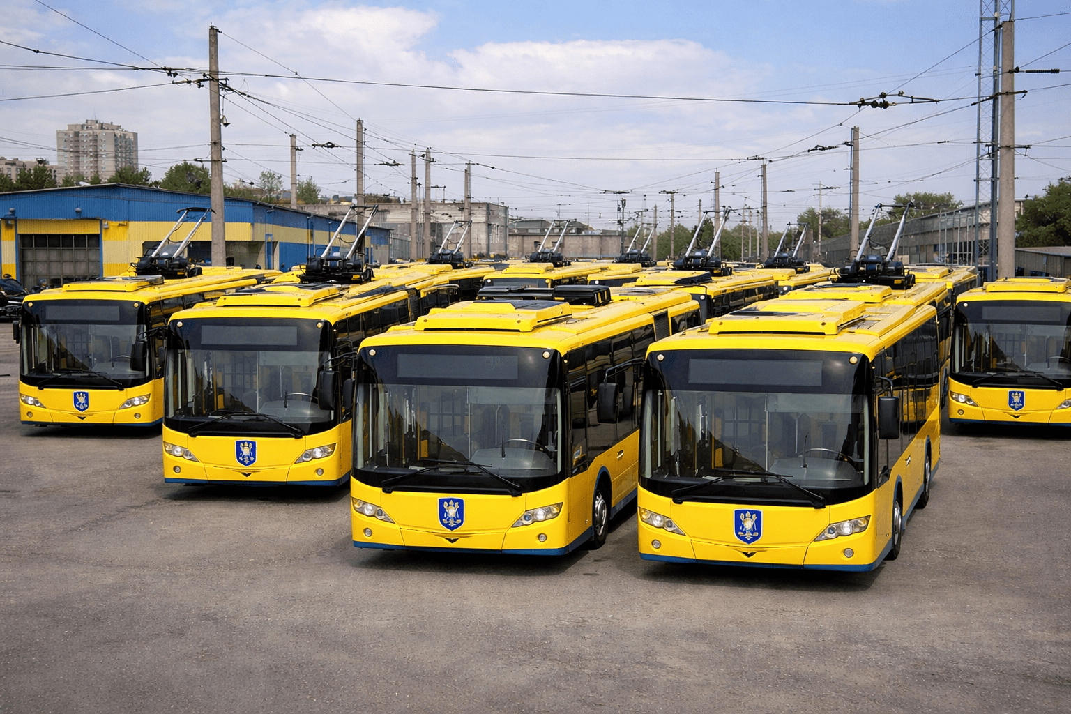 “Київпастранс” на понад 300 млн гривень закупив партію тролейбусів
