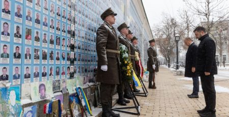 Зеленський і Туск вшанували в Києві пам’ять загиблих воїнів (відео)