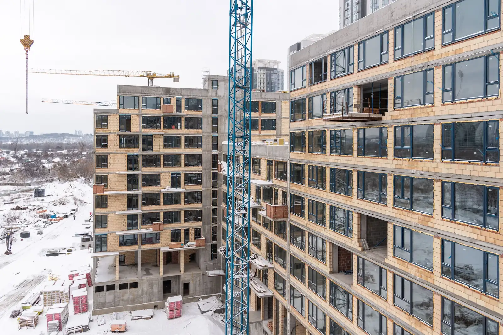 “Креатор-Буд” показав фотозвіт з будівництва ЖК “Dnipro Island” в лютому