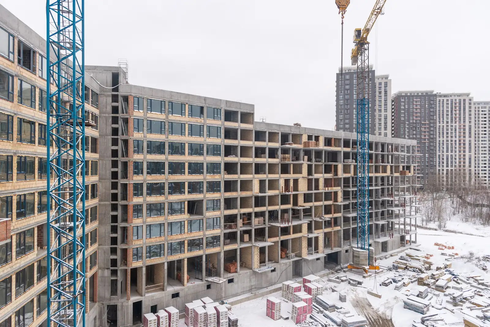 “Креатор-Буд” показав фотозвіт з будівництва ЖК “Dnipro Island” в лютому