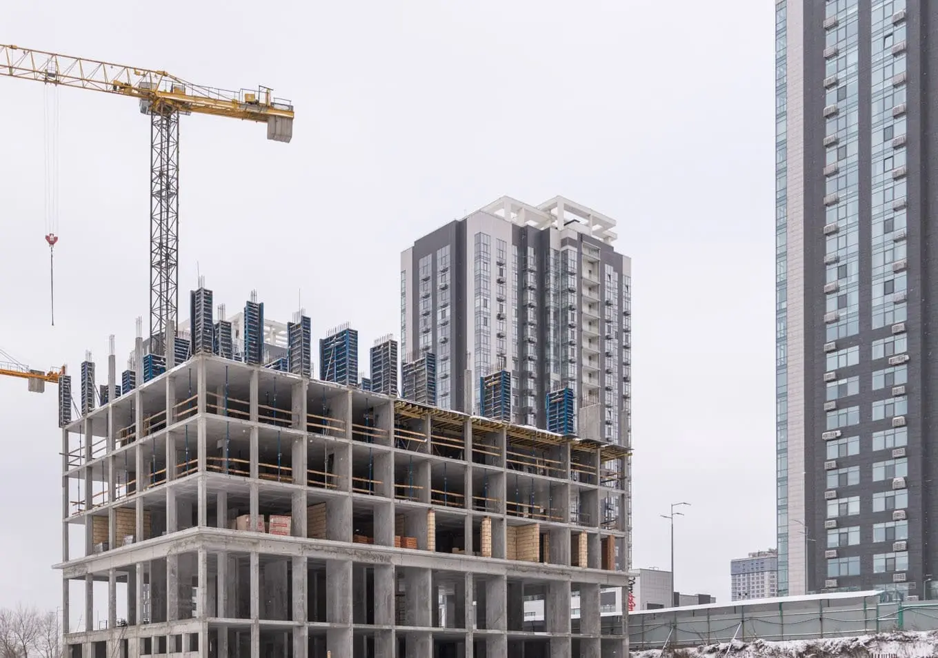 “Креатор-Буд” показав фотозвіт з будівництва ЖК “Dnipro Island” в лютому