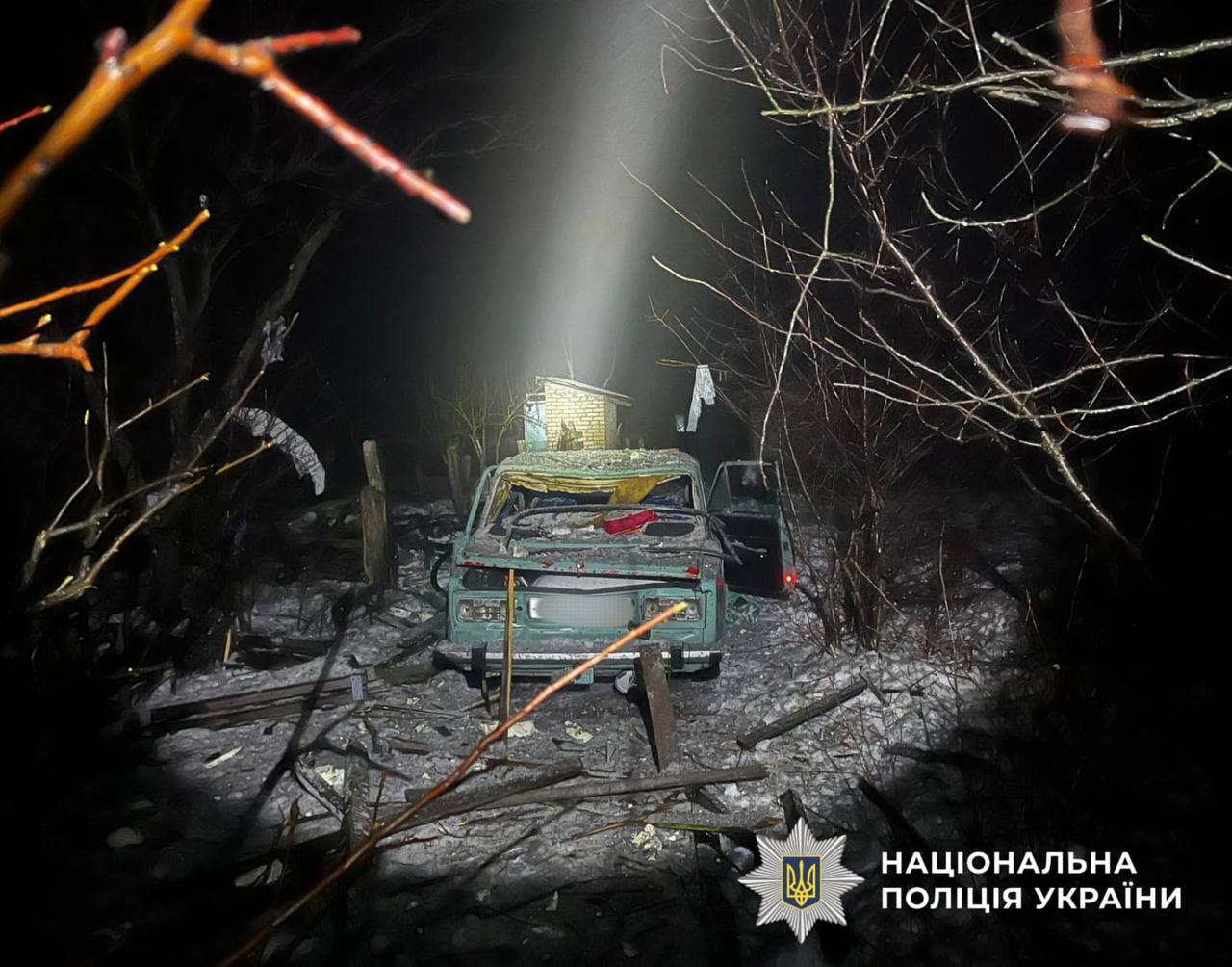У Вишгородському районі внаслідок атаки рф постраждали двоє людей