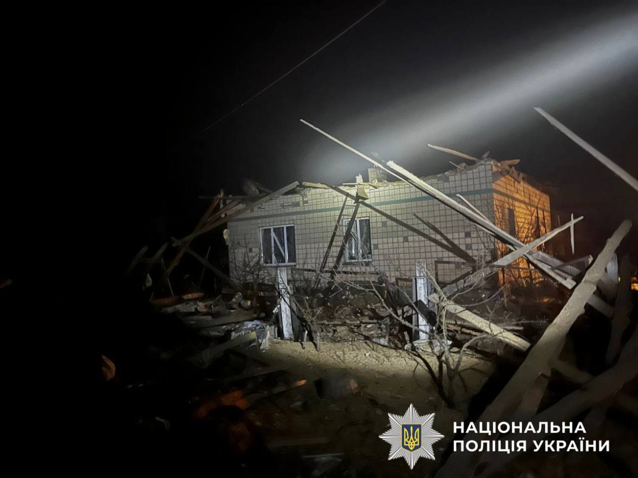 У Вишгородському районі внаслідок атаки рф постраждали двоє людей