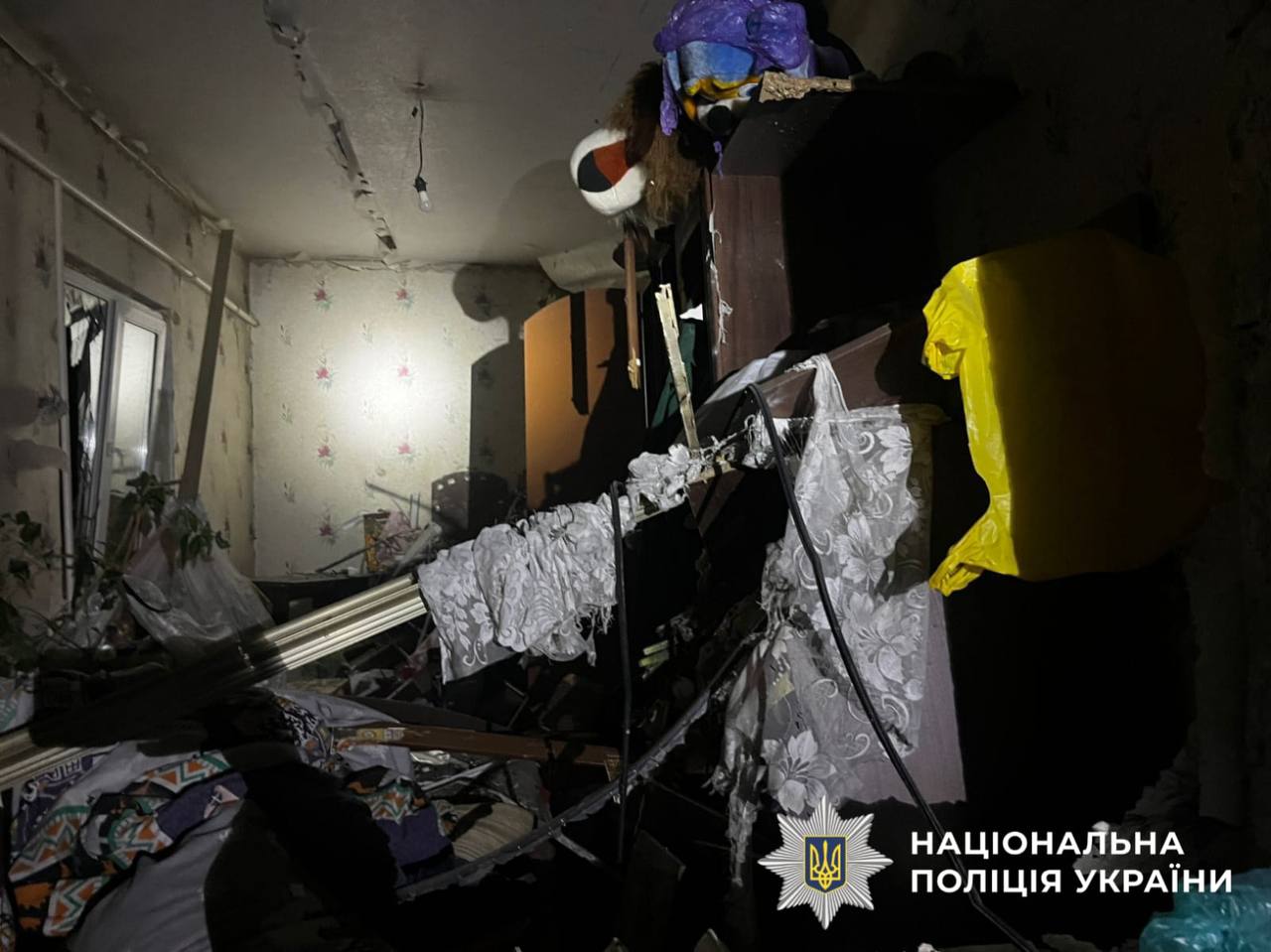 У Вишгородському районі внаслідок атаки рф постраждали двоє людей