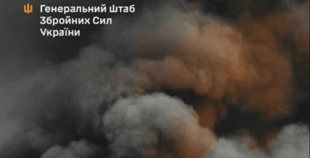 Генштаб: уражено нафтобазу у Саратовській області рф і низку об’єктів росіян на ТОТ