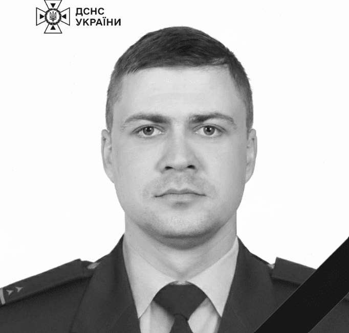 В Яготині під час ліквідації наслідків ворожої атаки загинув пожежний-рятувальник