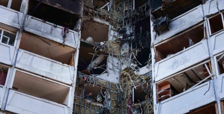 На ремонт понівеченого росіянами будинку на Харківському шоссе спрямують 34,8 млн гривень