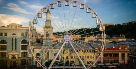 У КМДА опрацьовують рішення щодо врегулювання статусу оглядового колеса на Контрактовій площі