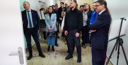 Микола Калашник: Відкрила двері оновлена Мирчанська гімназія у Бородянській громаді