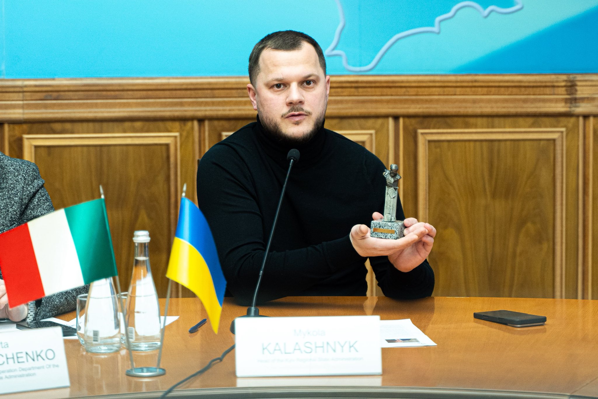 Микола Калашник провів відеозустріч із губернатором італійського регіону Тоскана Еудженіо Джанні