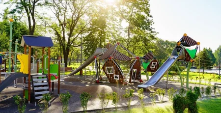 Гостомель витратить 1,8 млн гривень на покращені дитячі майданчики