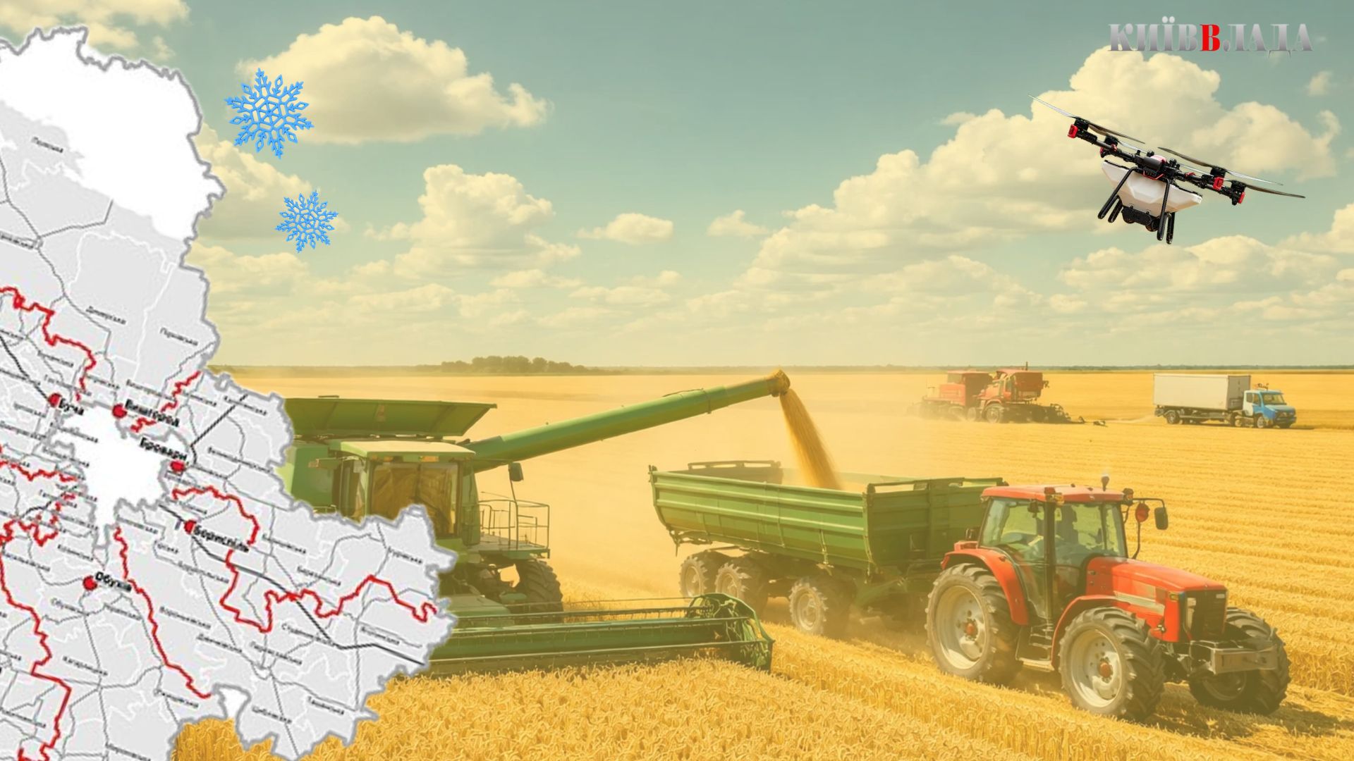 Київщина аграрна: між обстрілами, аномальними морозами та новими можливостями