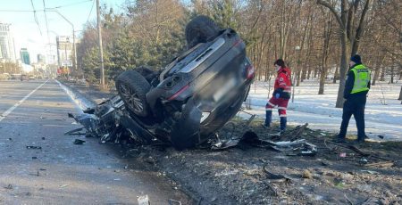 У Солом’янському районі Києва водій Maserati загинув у ДТП