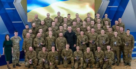 У Києві відзначили 12-ту річницю створення Нацгвардії (фото)