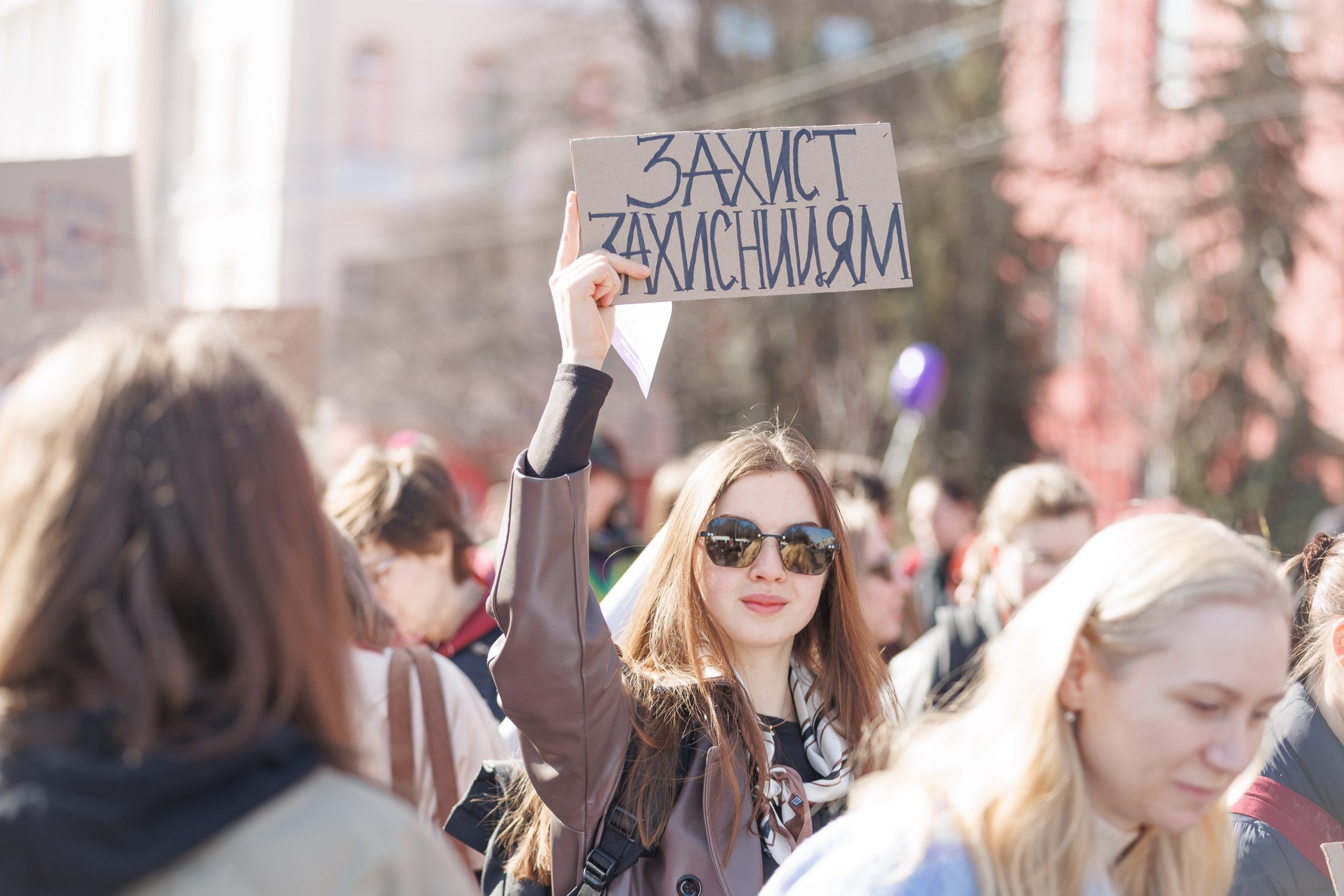У Києві вперше після повномасштабного вторгнення провели Марш жінок