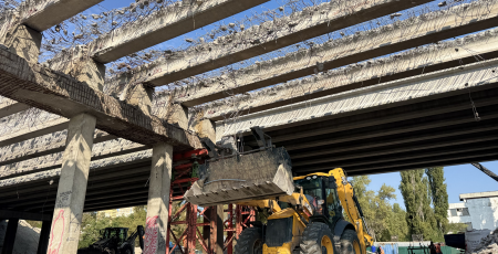 Шляхопровід на проспекті Науки відремонтують за 46,4 млн гривень