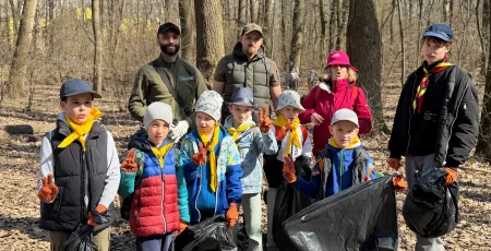 На толоці у Києві понад 350 учасників прибрали урочище "Теремки"