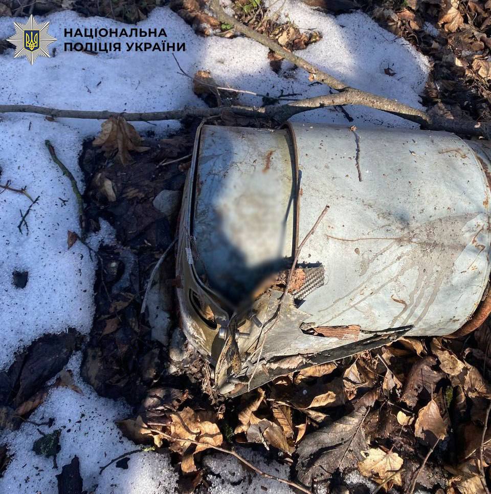 У Голосіївському районі столиці виявили нездетоновану бойову частину ворожого БпЛА
