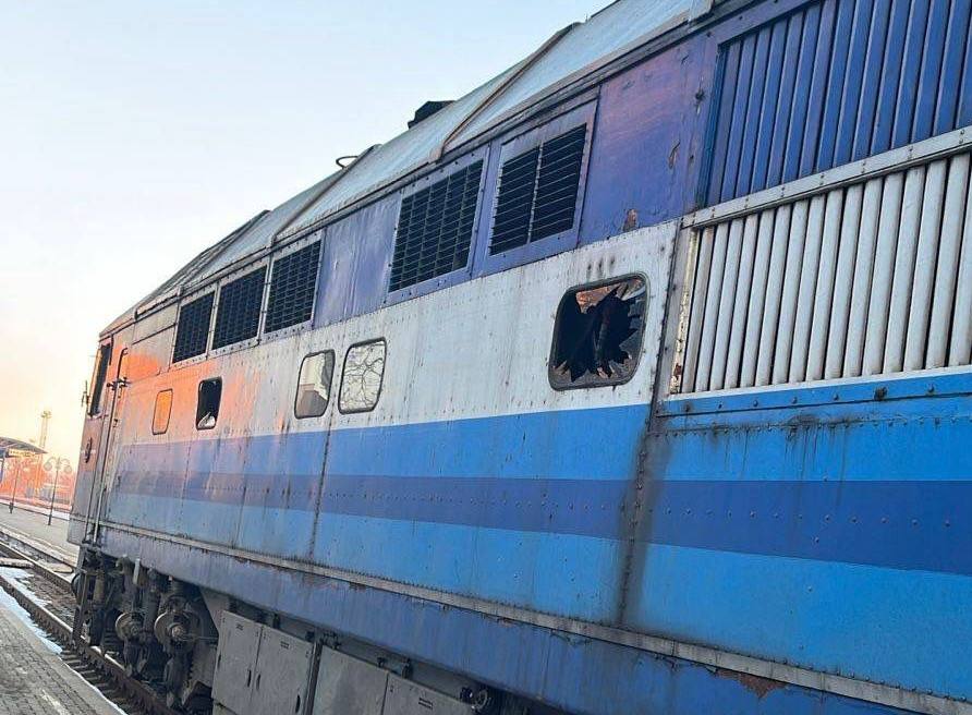 Ворожий БпЛа атакував поїзд Київ – Суми, обійшлося без постраждалих