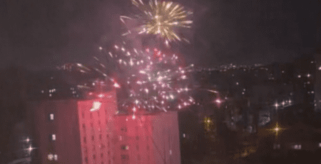 У Голосіївському районі 16-річний хлопець запустив салют