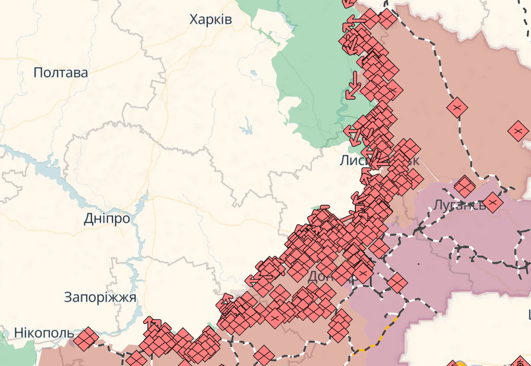 Протягом минулої доби зафіксовано 128 боєзіткнень, - Генштаб ЗСУ