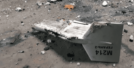 У самому центрі столиці впали уламки БпЛА, - Кличко