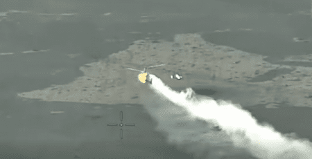 На Донеччині оператори СБС знищили російський вертоліт Ка-52 "Алігатор"