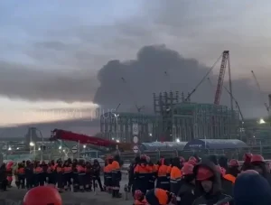 Безпілотники СБУ знову уразили нафтотермінал "Усть-Луга" на Балтиці