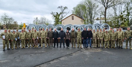Начальник Київської ОВА Микола Калашник привітав з Днем прикордонника України