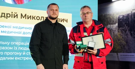 У четверту річницю звільнення Київщини від російських окупантів цивільних і військових області нагородили державними нагородами