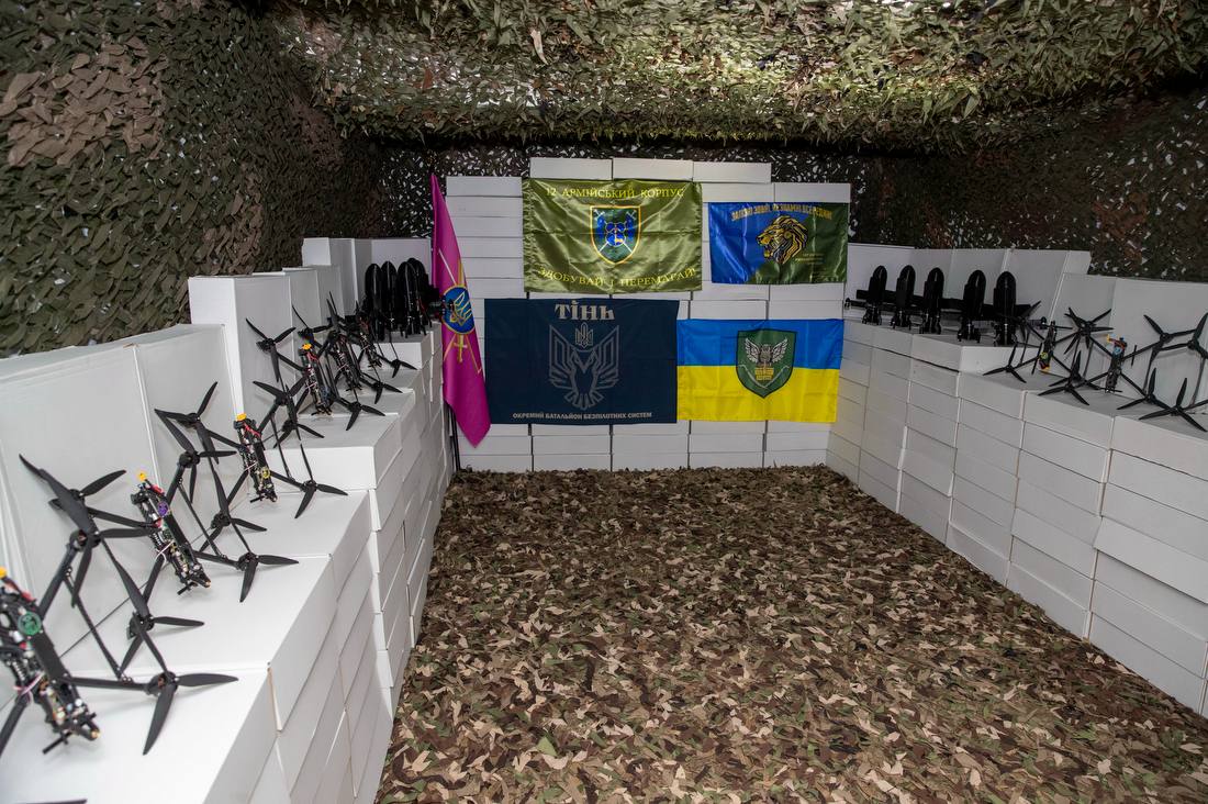 Віталій Кличко передав бійцям на фронт від громади столиці ще 3 000 БпЛА