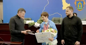 На Київщині відзначили призерів Паралімпіади-2026, серед них броварчанка Олександра Кононова