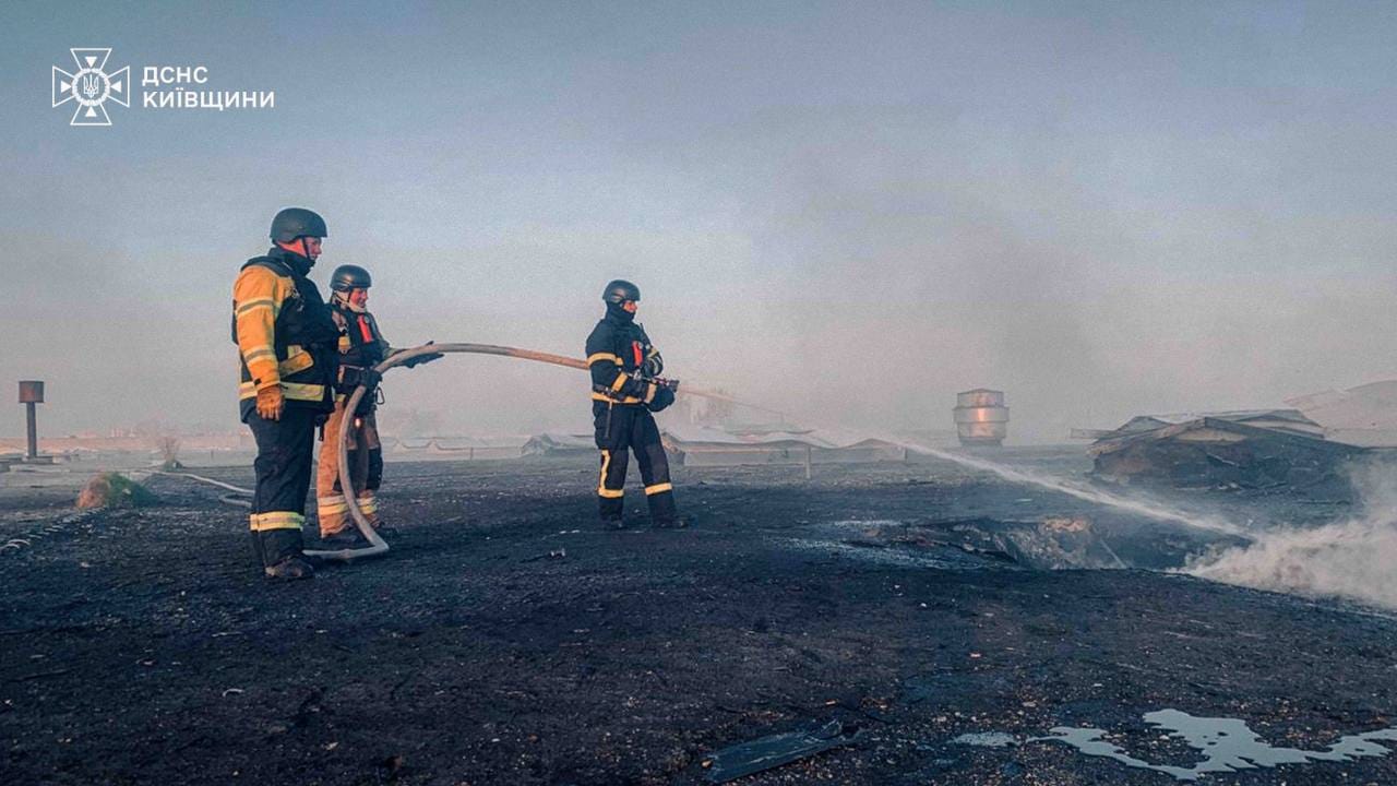 Київщина після атаки рф: пошкодження зафіксовано у двох районах