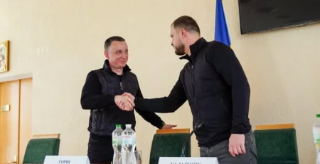 Микола Калашник представив Фастівському району нового керівника — Олександра Горіна