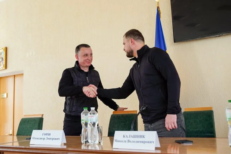 Микола Калашник представив Фастівському району нового керівника — Олександра Горіна