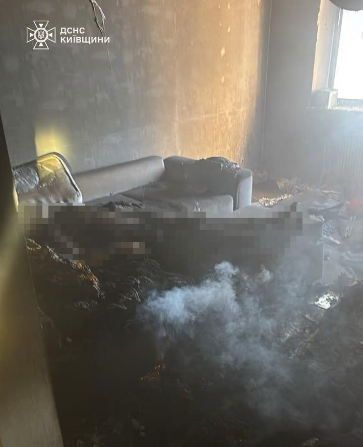 У Софіївській Борщагівці при пожежі в будинку загинула людина