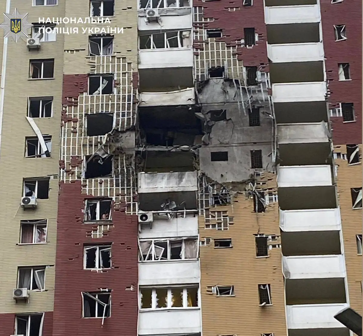 У Києві ворожа атака вбила 4 людини, серед них дитина, понад 50 постраждалих
