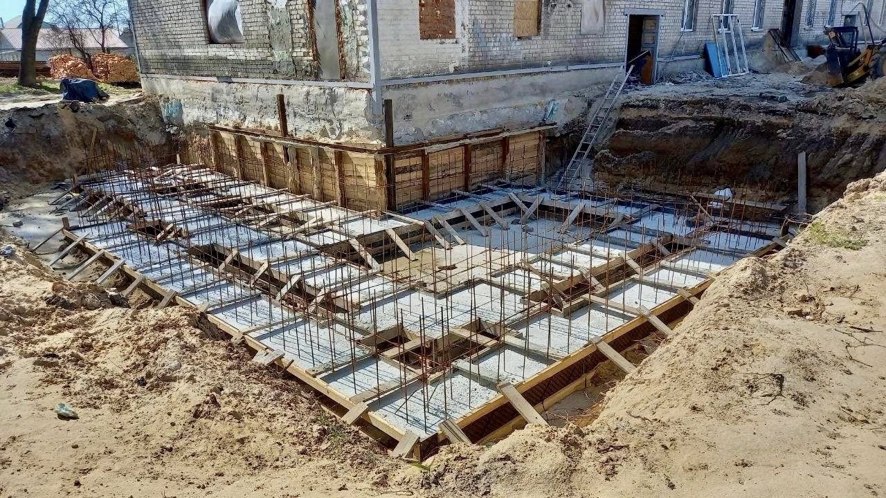 Бородянка: триває реконструкція будівлі «Інклюзивно-ресурсного центру»