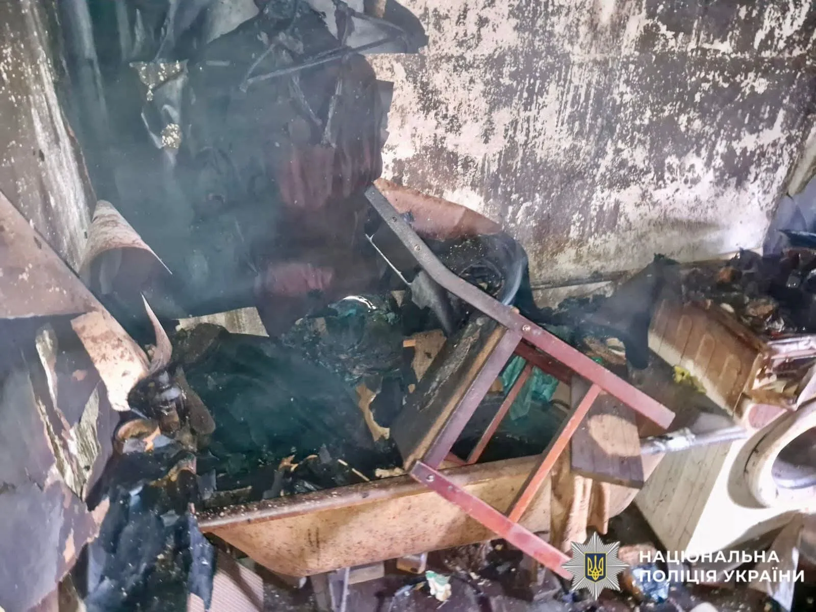 На Київщині під час пожежі в будинку загинув чоловік