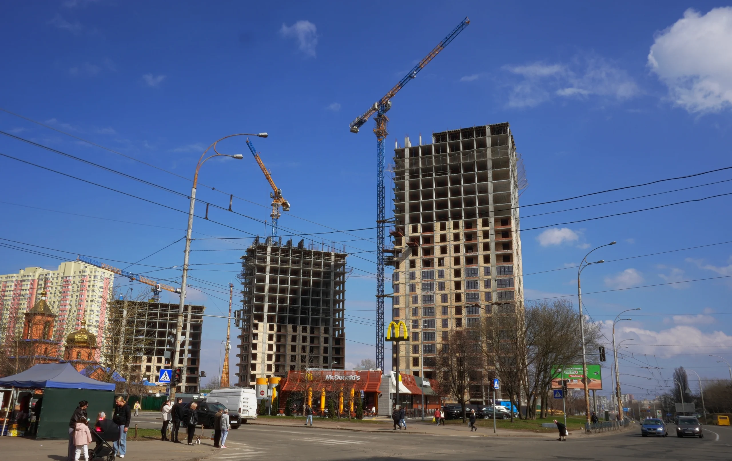 «Інтергал-Буд» підбив будівельні підсумки березня у пʼяти столичних ЖК