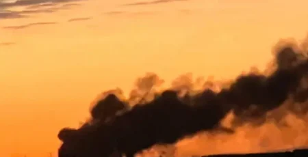 У Білоцерківській громаді внаслідок атаки рф виникла пожежа