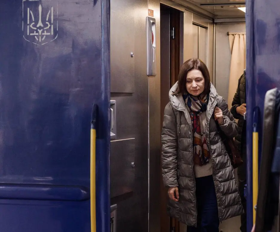 Президентка Молдови Санду прибула до Києва