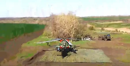 Оператори СБС уразили два гелікоптери у Воронезькій області рф