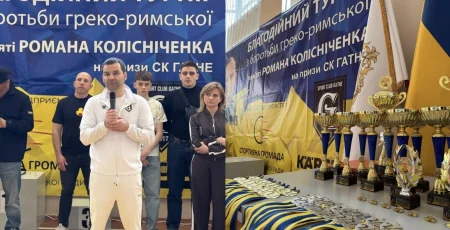 У Гатному відбувся турнір з боротьби пам’яті Романа Колісніченка