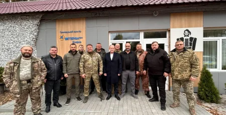 У Боярці ветерани власними силами відкрили хаб підтримки для захисників і родин