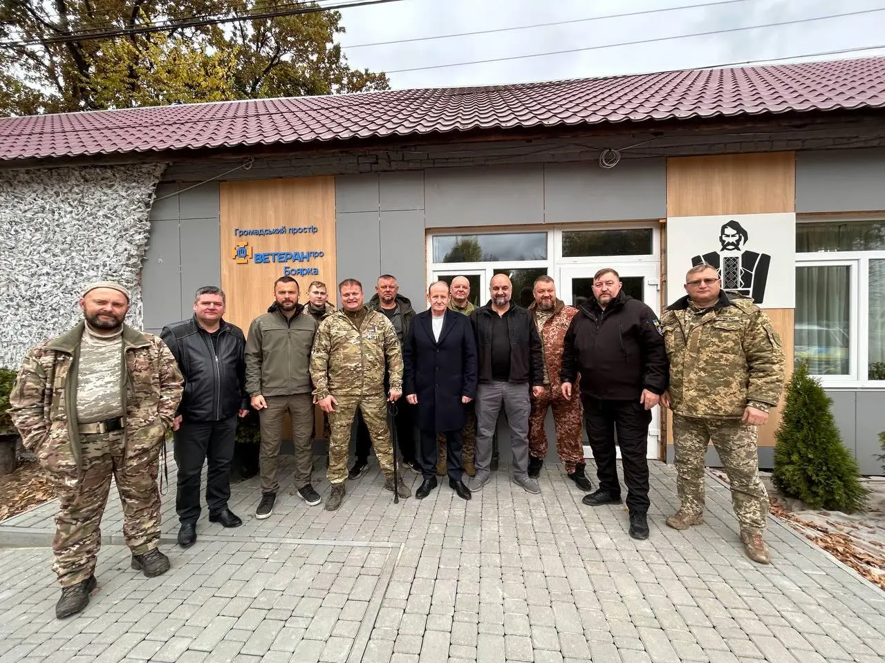 У Боярці ветерани власними силами відкрили хаб підтримки для захисників і родин